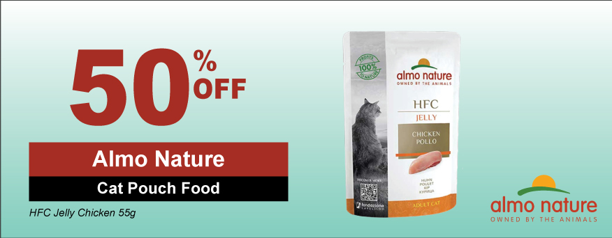 Almo Nature Cat Pouch Food Promo